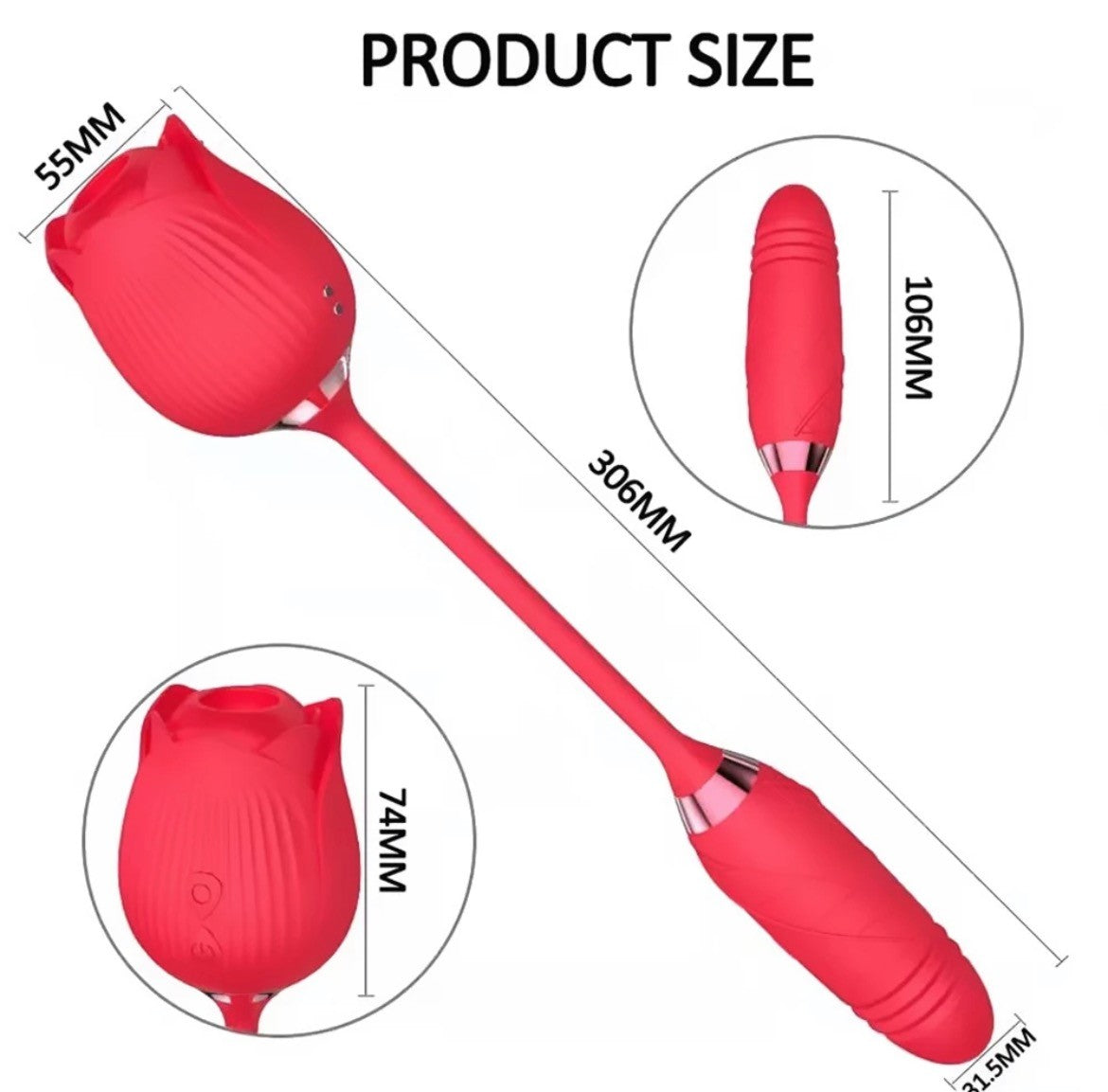Double Pleasure Vault Rose image 1