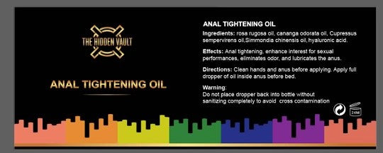 Anal Tightening Oil image 1