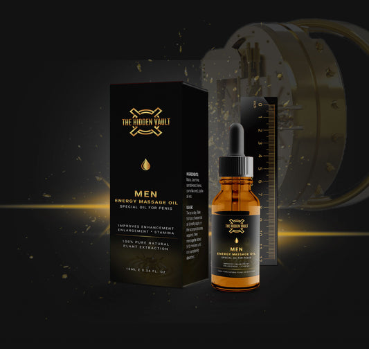 Energy Massage Oil For Men 10ml (1 month bottle) image 0