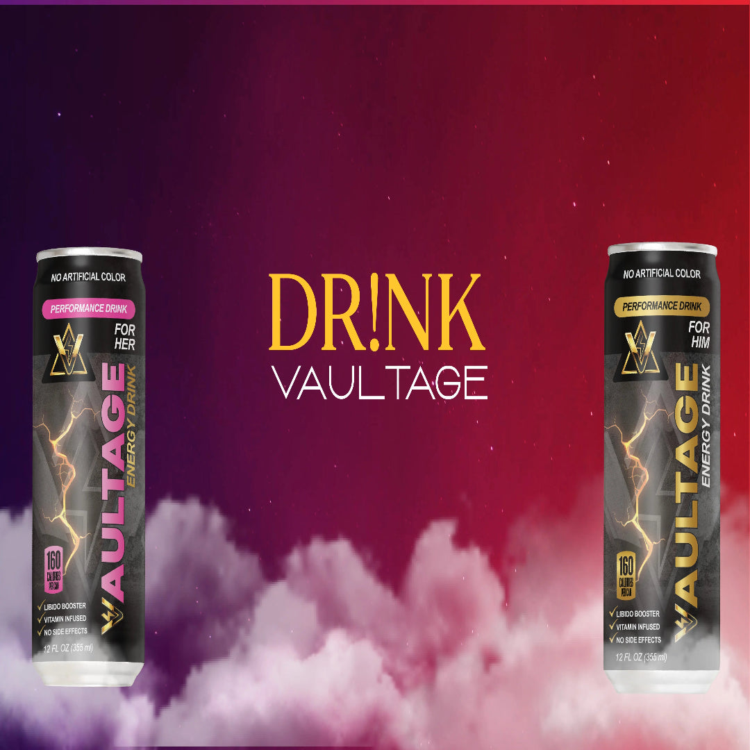 Vaultage Energy Drink His & Her 6 Pack