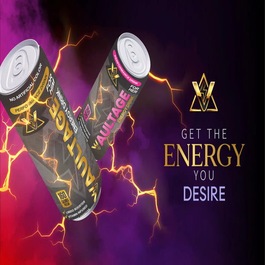 Vaultage Energy Drink His & Her 6 Pack