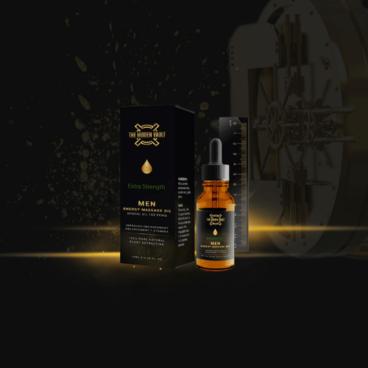 Extra Strength 20ml Men's Energy Massage Oil  (2 month bottle) image 0
